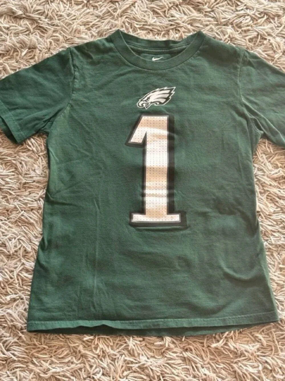 Nike Boy’s NFL Philadelphia Eagles Hurts Cotton T-shirt - Size Medium
